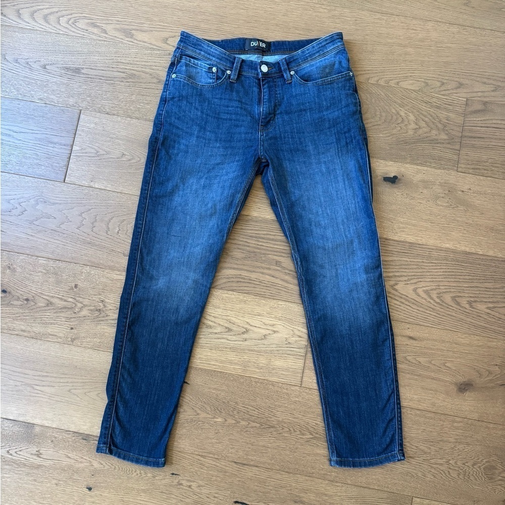 DU/ER Men’s Performance Denim Slim Jean - Galactic - Size 32 x 30 - Like New